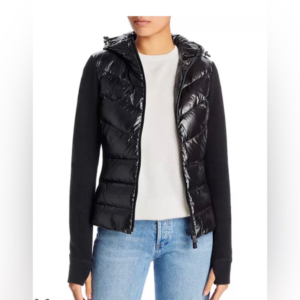 Nwot women’s Moncler Grenoble Fleece Down Puffer Jacket